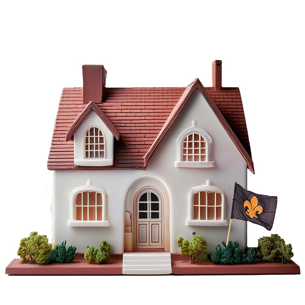 Displayable Art - Architectural Designs in Polymer Clay